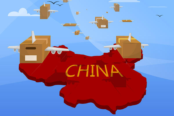 Spedire in Cina dall'Italia con
